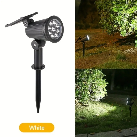 Solar Lights 9 LED Solar Landscape Lights Outdoor IP44 Waterproof 4PK - Picture 6 of 8